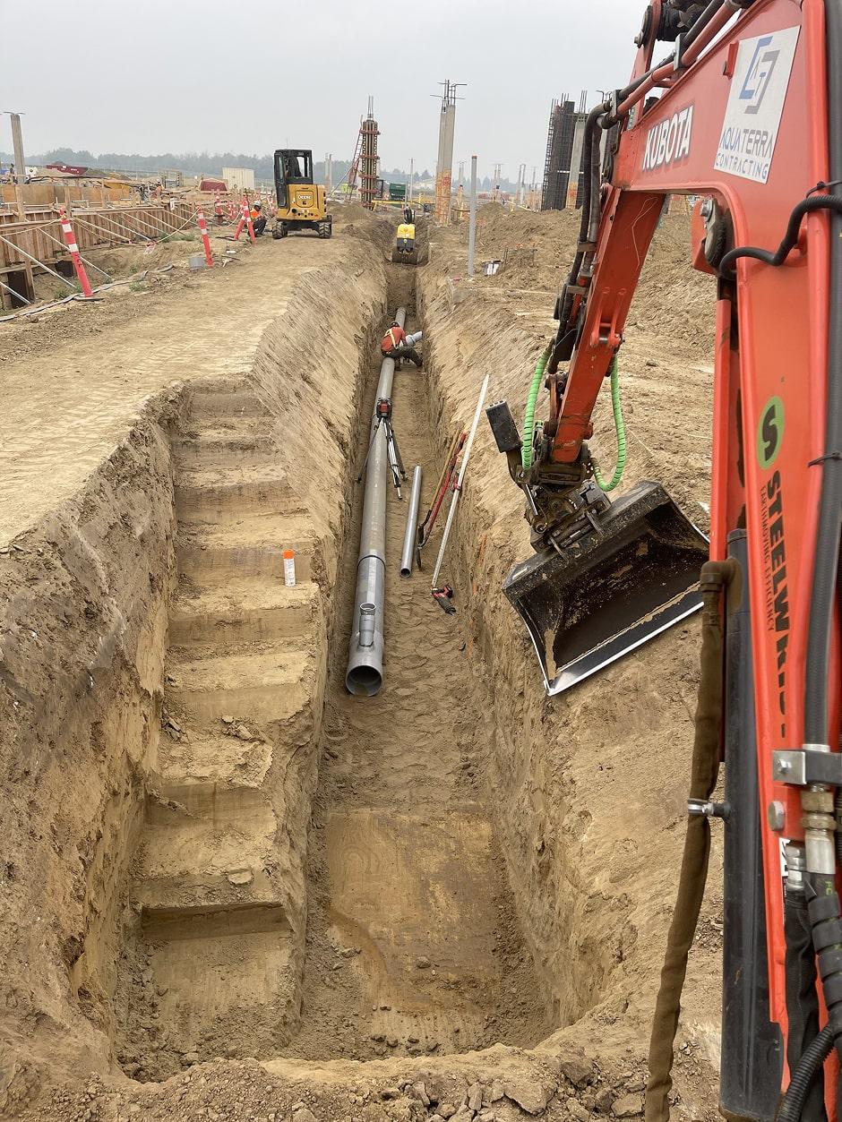 Black Swan Excavating Edmonton - Trenching and Excavation Edmonton - Commercial Excavation Contractor